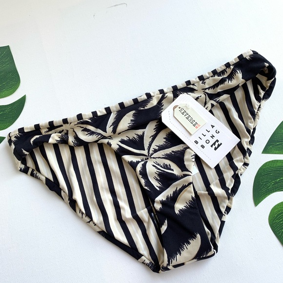 🏝BILLABONG Palm Side Reversible Lowrider Bikini Bottom 🏝 - Picture 7 of 8